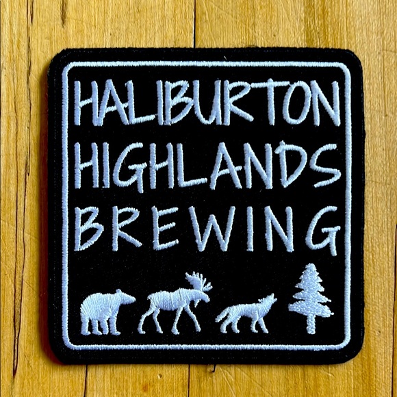 Haliburton Highlands Brewing Other - Haliburton Highlands Brewing Embroidered Iron-On Patch